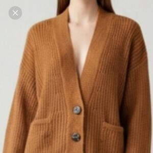 A.L.C. Brown Cardigan Sweater